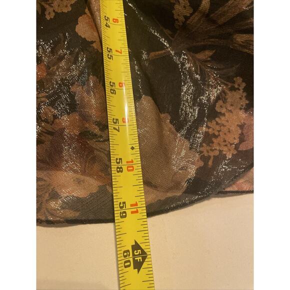 Ralph Lauren Collection Evening Gown Chiffon Floral Silk Maxi Dress $4K Runway 0 - Picture 11 of 11